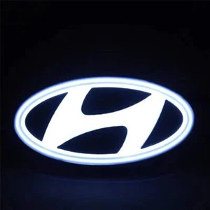 Insignia de luz fluida de rejilla delantera dinámica emblema LED para automóvil para Tucson y Sonata - Imagen 1 de 6