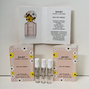 DAISY Marc Jacobs EAU SO FRESH EDT 0.04 fl oz each (3 Spray Vials for WOMAN) - Picture 1 of 2