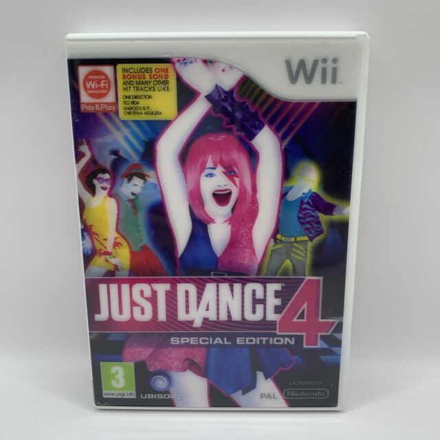 Jogo Just Dance 4 Nintendo Wii U Dança Música Frete Grátis