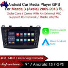 9” Android 13 Car Stereo Non-DVD GPS Radio Head Unit For Mazda 3 (Axela) BL