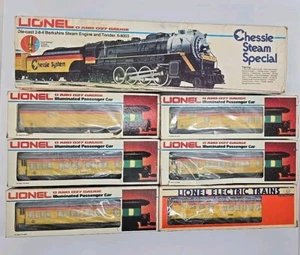 Lionel 6-8003 Chessie Special Berkshire & 6 Passenger Cars O Gauge W/ Boxes - Picture 1 of 24