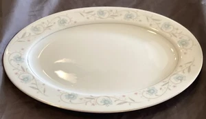 ENGLISH GARDEN 1221 JAPAN OVAL SERVING MEAT PLATTER 14 1/4”L LOOKS UNUSED - Picture 1 of 3