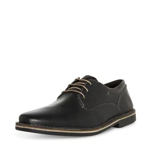 Steve Madden - Men's Harpoon Oxford Shoes, Black, 12 M US - Picture 1 of 7
