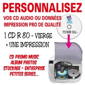 IMPRESSION SUR CD AUDIO : MUSIC PROMOTIONS - DONNEES - ENTREPRISE - ALBUMS PHOTO - Picture 1 of 3