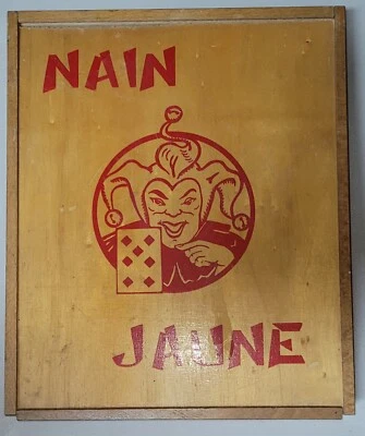 Nain Jaune Coffret BOIS Version Peu Courante + Quelques Pions et 1 Jeu De Carte - Photo 1/4