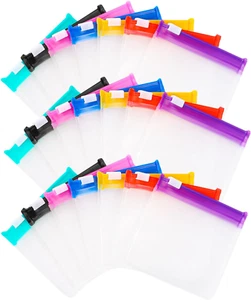 21PCS Pill Pouches, Pill Organizer Travel, Clear Pill Baggies, Plastic Pill Bags - Picture 1 of 12