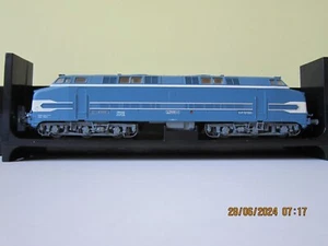 Mistral HO 23-02-S005 Locomotive Diesel CC 65006 TVT Bleu Analogique - Foto 1 di 10