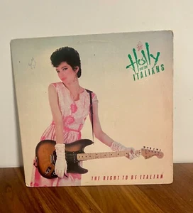 Holly And The Italians – The Right To Be Italian LP - NFE 37359 - Picture 1 of 3