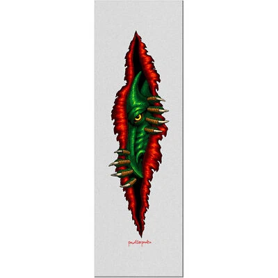 Powell Peralta Skateboard Griptape Dragon Peeker Clear 10.5" x 33" - Image 1 of 2