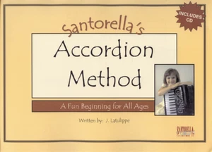 Santorella's Accordion Method Book 1A with CD FOR BEGINNERS BRAND NEW ON SALE - Picture 1 of 1