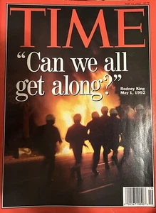 TIME Magazine (May 11, 1992) Can We All Get Along? RODNEY KING - Picture 1 of 1
