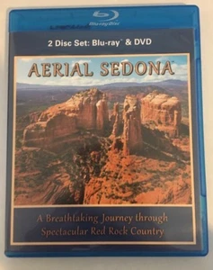 Aerial Sedona (Blu-ray + DVD) RARE Arizona Geology Wilderness Canyons VG Shape - Picture 1 of 4
