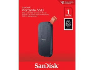 SanDisk 1TB SSD Hard Disk Esterno Portatile,Fino a 800 MB/s, 1000Gb Ubs 3.2 Gen2 - Imagen 1 de 8