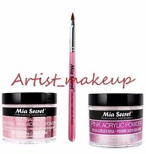 Mia Secret Acrylic Nail Powder Pink + Multibalance 2 oz + Kolinsky Brush# 4OR