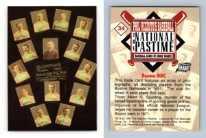 Boston BBC #34 Phil Rizzuto's Baseball 1995 Comic Images Trading Card