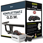 Best in günstig Kaufen-Anhängerkupplung starr für FIAT 500L Living / Wagon +E-Satz Kit NEU AHKTIPP - Die Montage ab 399,- Euro gleich mitbestellen!
