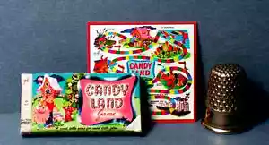 Dollhouse Miniature 1:12 Candy Land Game 1950s retro Dollhouse Candyland game - Picture 1 of 4