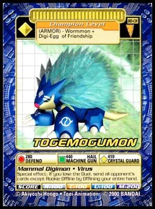 Digimon Champion Togemogumon Bo-131 2000 LP - Picture 1 of 2