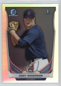 2014 Bowman Chrome Prospects Refractor /500 Cody Anderson #BCP20