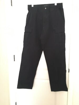 5.11 Tactical Men's Blue Cargo Pants Casual/Work Zip Button Size Large 35.5-39  - Image 1 of 4