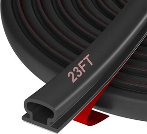 Weather Stripping Door Seal Strip for Door Frame, Self-Adhesive Insulation - Picture 1 of 6