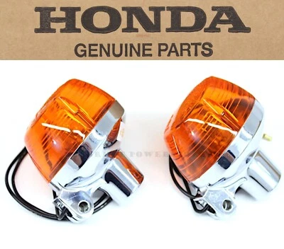 Señales de giro delanteras o traseras Honda CB350 360 450 500 550 CB750 (ver notas) #A74 Foto 1 de 4