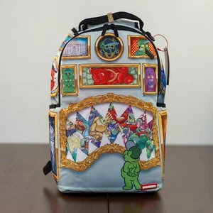 [ BRAND NEW ] SPRAYGROUND MONEYBEAR ART CRITIQUE BACKPACK - Picture 1 of 8