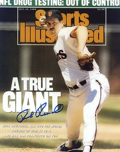 RICK REUSCHEL SAN FRANCISCO GIANTS SIGNED AUTOGRAPHED 8X10 PHOTO A - Picture 1 of 1