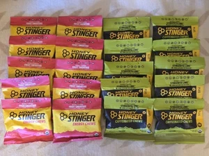 20 Honey Stinger Organic Caffeinated + Energy Chews Fruit * SEALED Exp 5/2025 - Picture 1 of 4