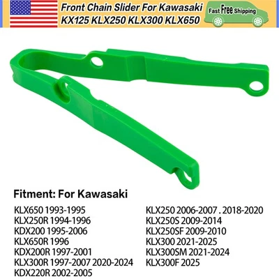 Chain Slider For Kawasaki KX125 KX250 KLX250/250R KLX300 KLX300R KDX200 KDX220R - Image 1 of 4