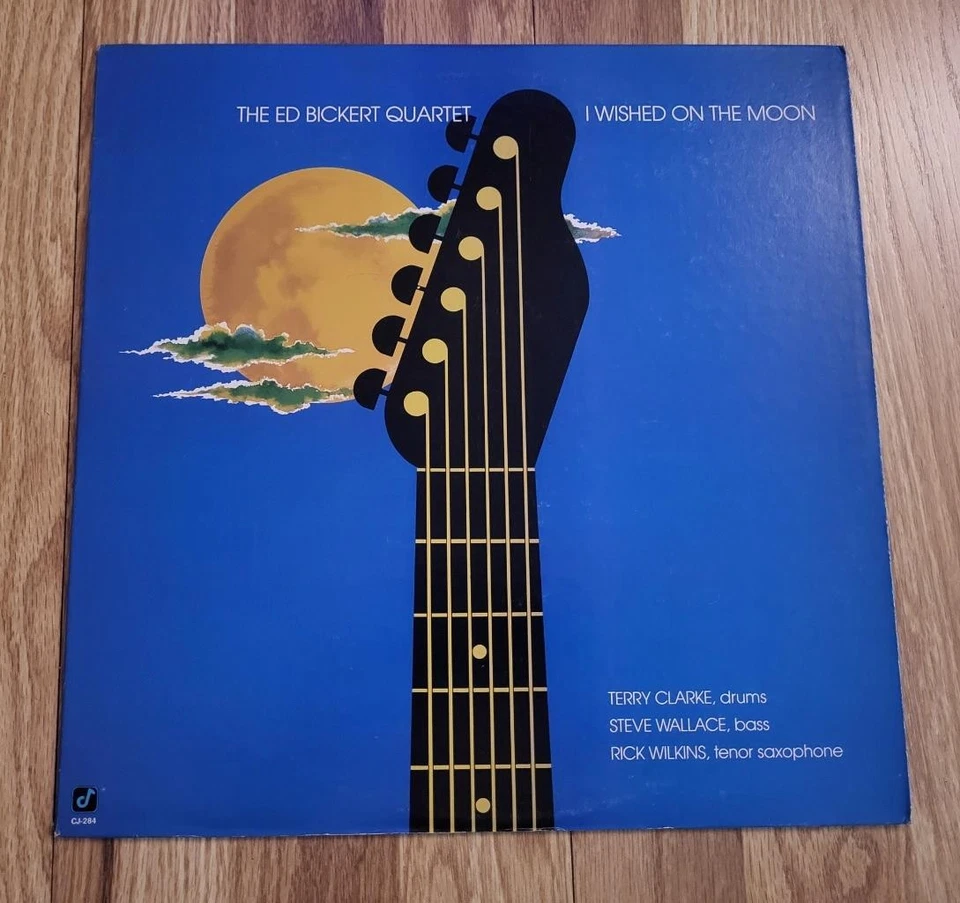 Ed Bickert - I WISHED ON THE MOON LP - NM 1985 Concord Canadian Jazz Guitar Foto 1 de 1