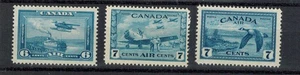 CANADA SCOTT C6,C8,C9 MINT NEVER HINGED - Picture 1 of 1