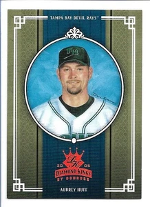 Aubrey Huff 2005 Donruss Diamond Kings  Bronze #220 #081/100 - Picture 1 of 2