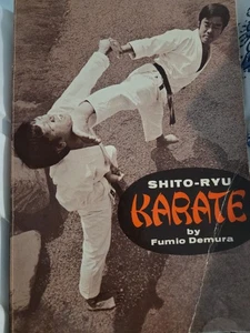 Vintage Shito-Ryu Karate Book 1971 Paperback Fumio Demura Martial Arts - Picture 1 of 6