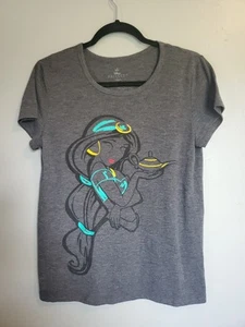 Disney Princess Girls Woman's Grey T-shirt , Large, Short Sleeve - Picture 1 of 3