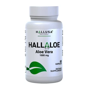 Aloe Vera 1000 mg Kapseln - Unterstützung der Verdauungs- und Darmgesundheit - 60 Kapseln - Bild 1 von 8