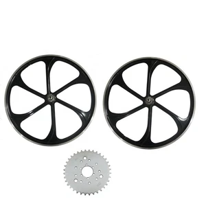 26" Bicycle Alum Alloy Mag Wheel 100*135mm & 36T Sprocket - Gas Motorized Bike - Picture 1 of 11