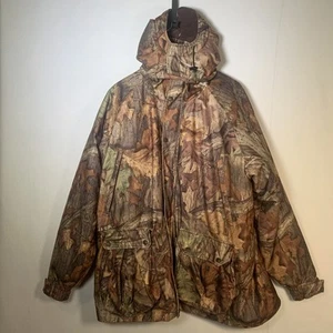 Cabelas 4 Piece Camo Hunting Set Mens XL Two Jackets , Removable Hood, Pants - Picture 1 of 17