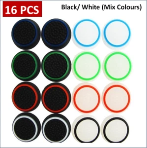 Silicone Rubber Thumb Stick Joystick Grip Caps For New PS5 Controller - Picture 1 of 15