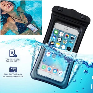 Floating Waterproof Bag Underwater Dry Pouch Case for iPhone 13/12/11/X/8/7/Plus - Picture 1 of 10
