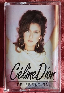 SELTENES K7 AUDIO TAPE 4 TITEL CELINE DION " CELEBRATION " MADE IN CANADA - Bild 1 von 3