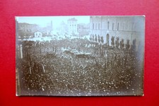 Fotocartolina Modena Manifestazione S. Agostino Eccidio Lavoratori 1920ca