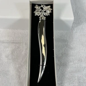 Sterling Silver Finish Tree Letter Opener Made For Starbucks Coffee Company - Picture 1 of 13