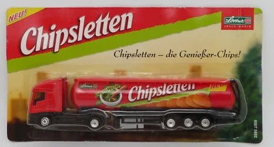 C GRELL HO 1/87 CAMION CITERNE TRUCK TANKER IVECO STRALIS CHIPSLETTEN CHIPS BOX - Photo 1/4