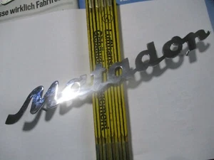 Nameplate sign Hanomag Tempo Matador chrome s76 lettering - Picture 1 of 1