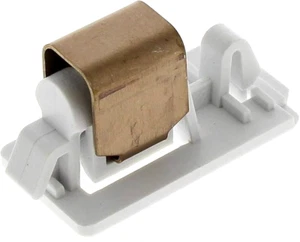 BAUKNECHT Tumble Dryer Door Lock Catch TRAK6460, TRKK6860 Genuine C00313210 - Picture 1 of 3