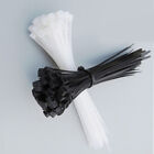 200 Pcs Natural Cable Ties Plastic Fasteners Zip Ties Heavy Duty Black Zip Ties