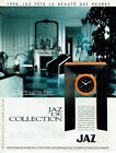 Publicité Advertising 1120  1990  Jaz de collection pendulette Art- Design