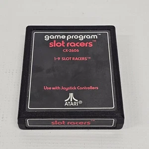 Spielprogramm Atari Slot Racers CX-2606 1-9 Slot Racers Game Cartridge - Bild 1 von 5