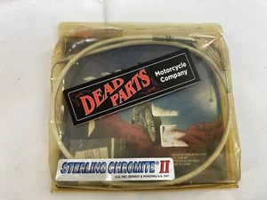 Harley Magnum stainless steel clear coat throttle cable DS3312 56343-96 - Picture 1 of 2